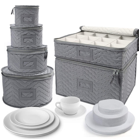 LotFancy cajas almacenamiento china plegables, fácil de guardar.