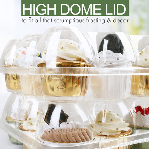 LotFancy contenedores para pasteles aptos para panaderías y catering