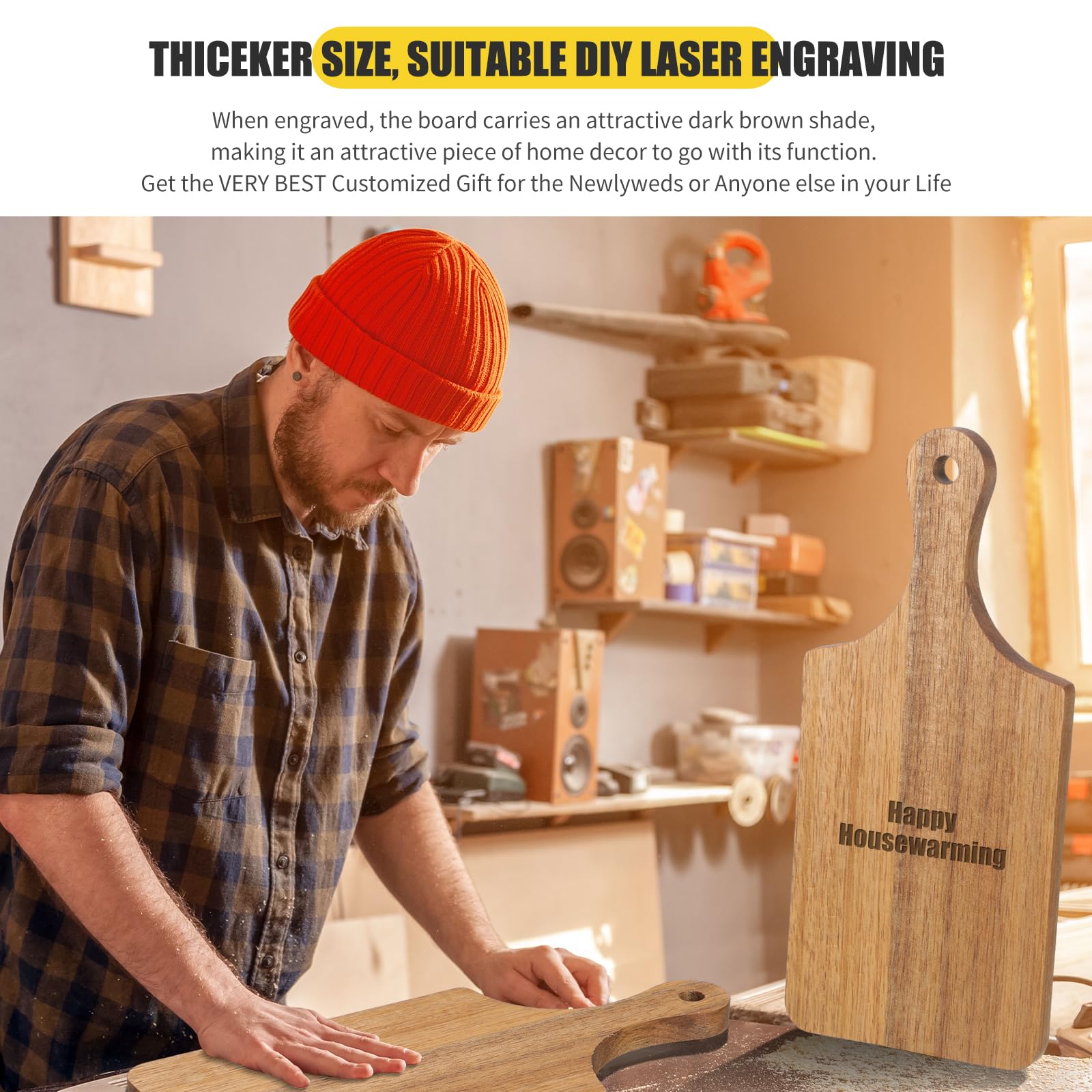 Tabla de charcutería Lounsweer para servir quesos y embutidos