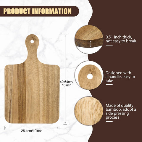 Tabla de charcutería Lounsweer para quesos, pan y frutas