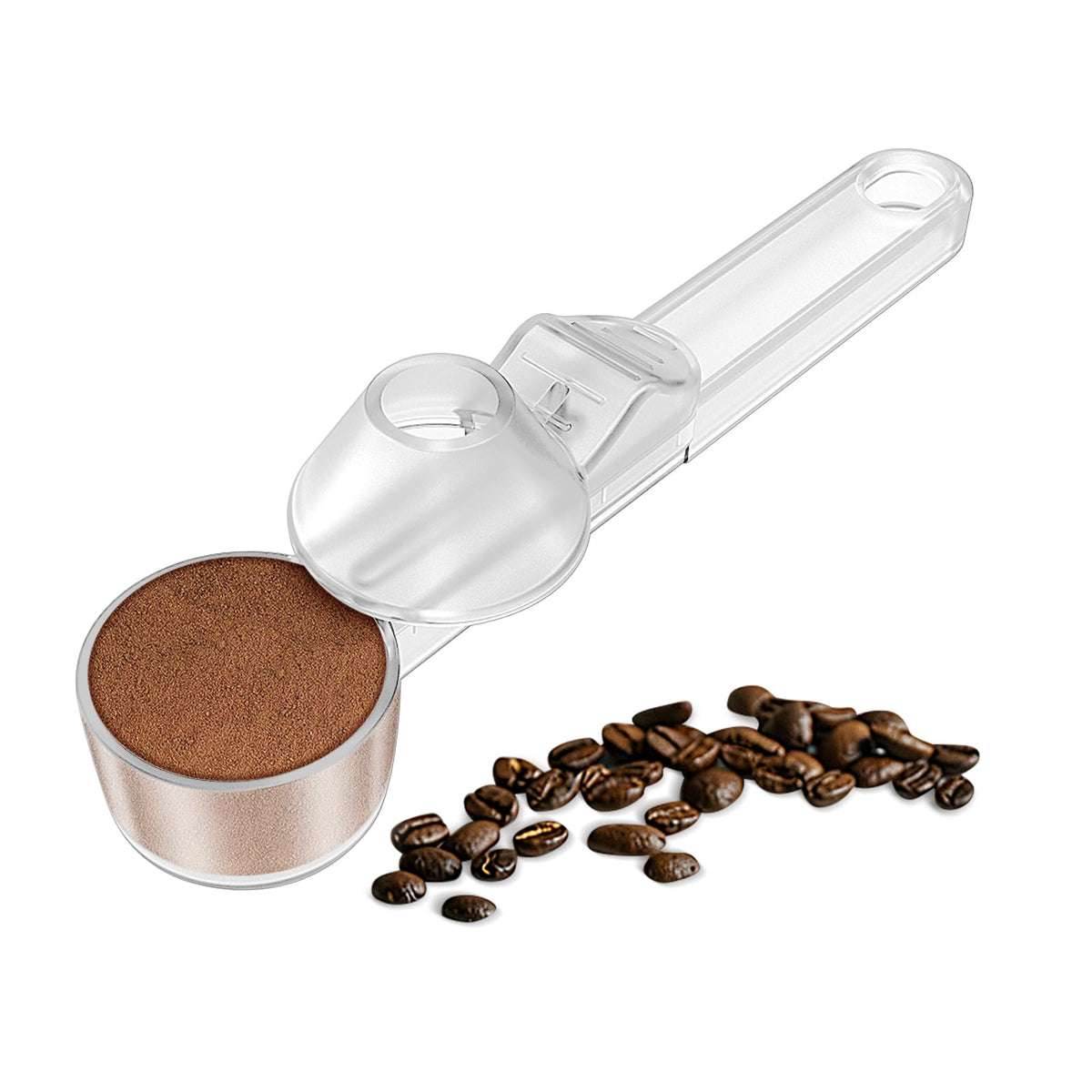 Lov Sprout cuchara cafe nivel-embudo para medir 2 cucharadas sin derrames