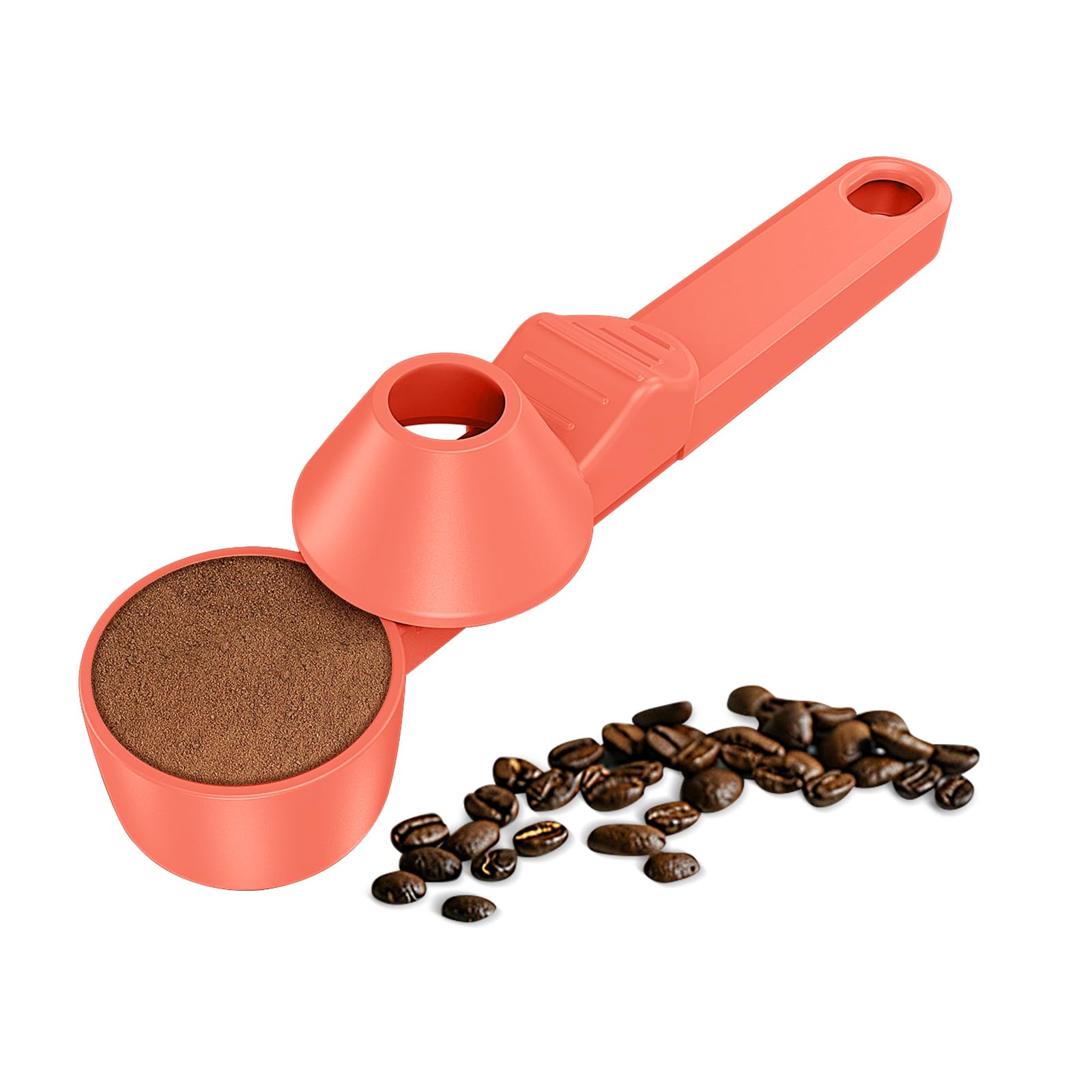 Lov Sprout: cuchara-cafe-embudo para medir y nivelar café sin derrames