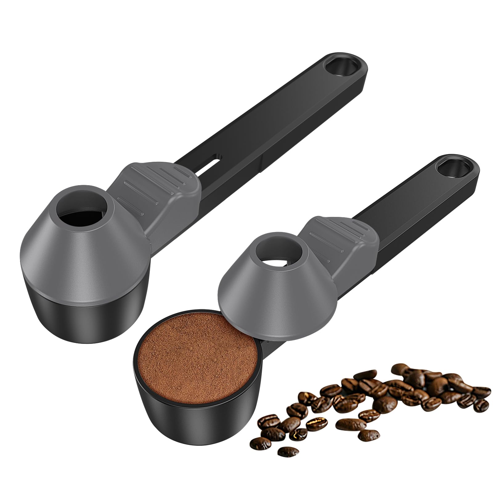 Lov Sprout cuchara medidora para cafe con embudo facilita medir dos cucharadas
