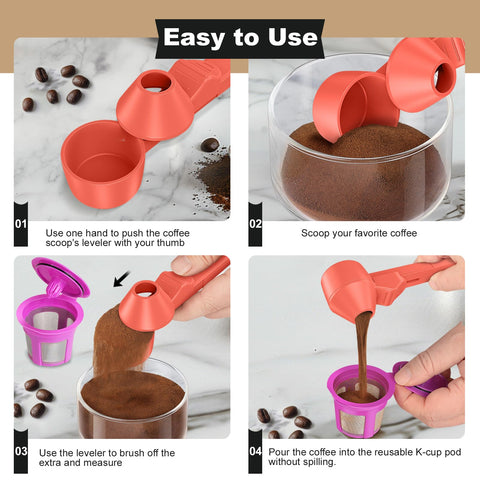 Lov Sprout: facil-de-usar-cucharilla-embudo para verter sin salpicaduras
