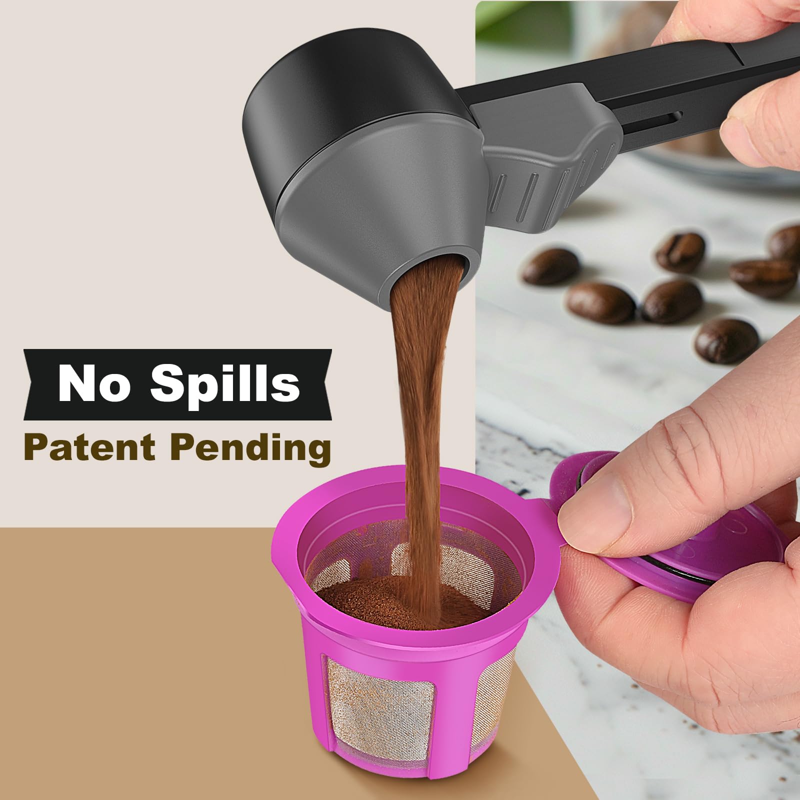 Lov Sprout medidor de dos cucharadas para cafe polvo y otros