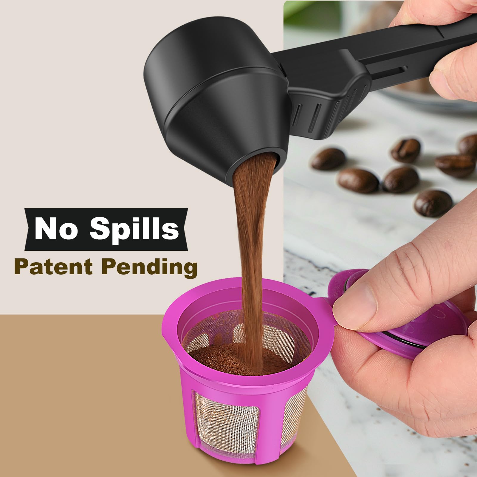 Lov Sprout nivelador de café para dosificación precisa y limpia.