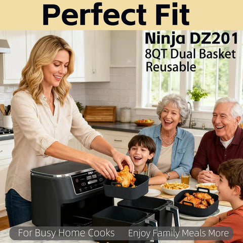 Limpieza rápida con Lovdiot, bandejas de silicona para Ninja DZ201