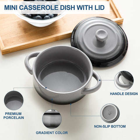 LOVECASA apto para microondas y horno, calentado rápido y uniforme