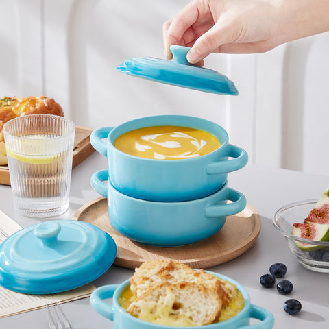 LOVECASA cocotte apilable para ahorrar espacio en la despensa.