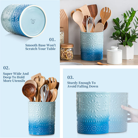 LOVECASA usos múltiples, porta utensilios y maceta decorativa.
