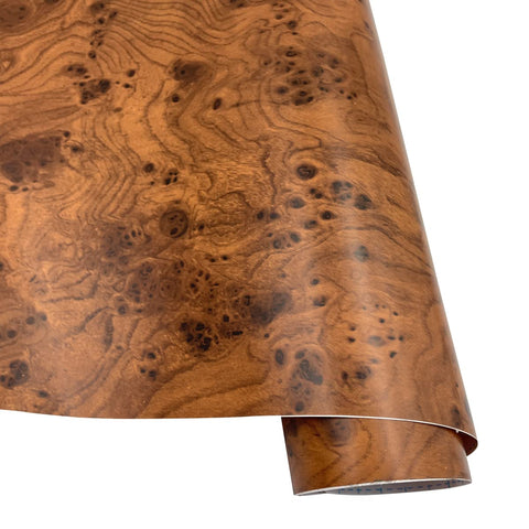 LoveFaye Yifely lamina para escritorio: estilo madera cafe en minutos.