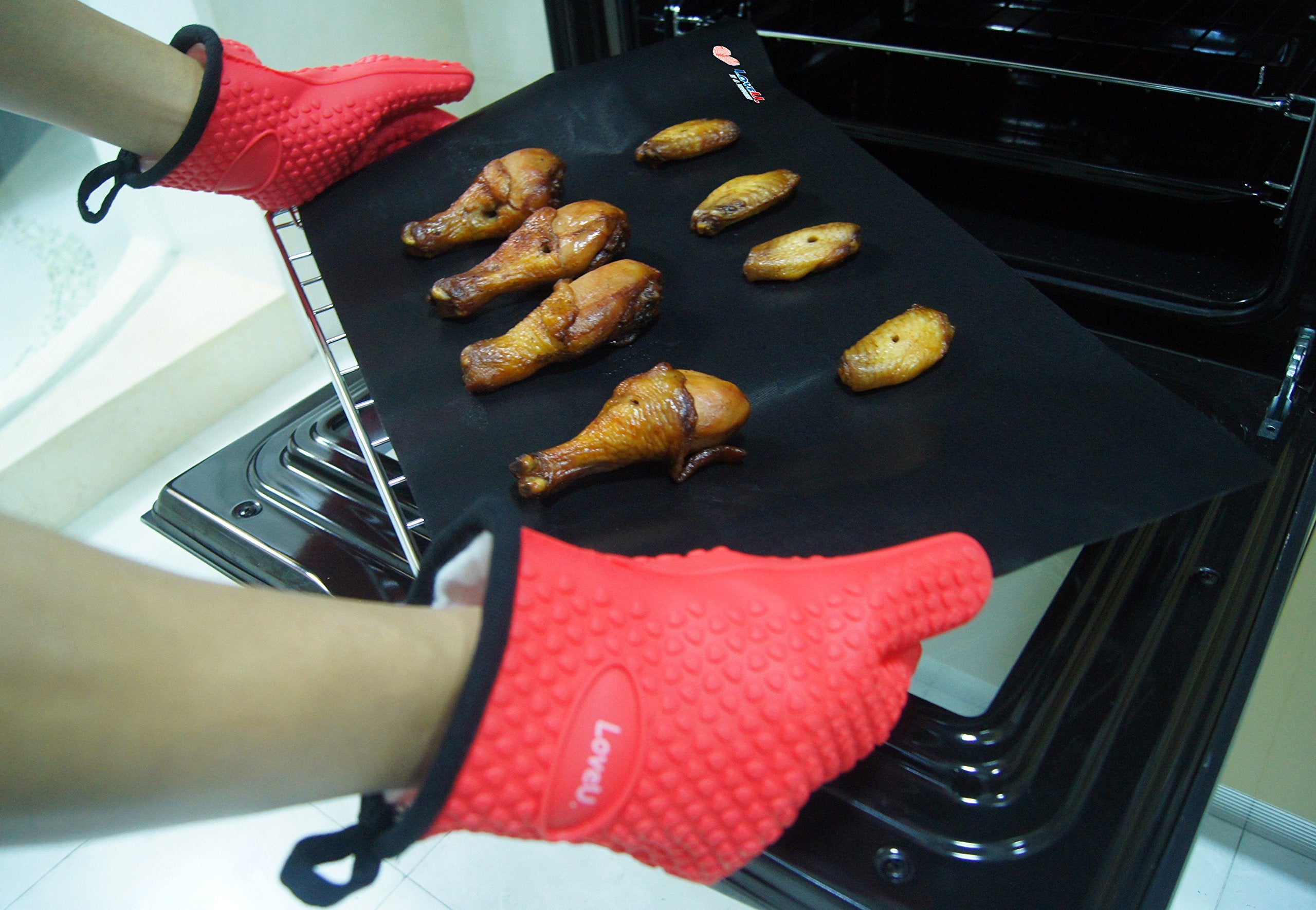 Guantes Loveuing con ajuste cómodo, diseño ergonómico para manos adultas.