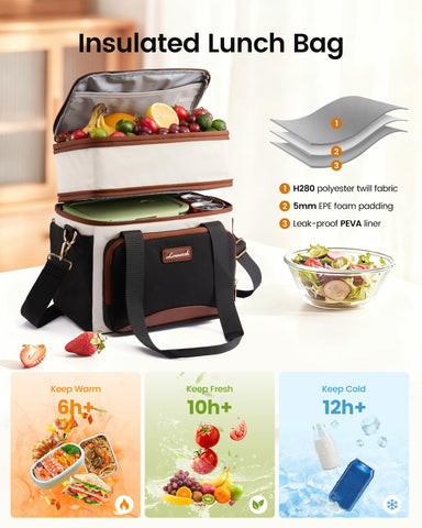 LOVEVOOK bolsa con asa ajustable para transporte cómodo durante el día