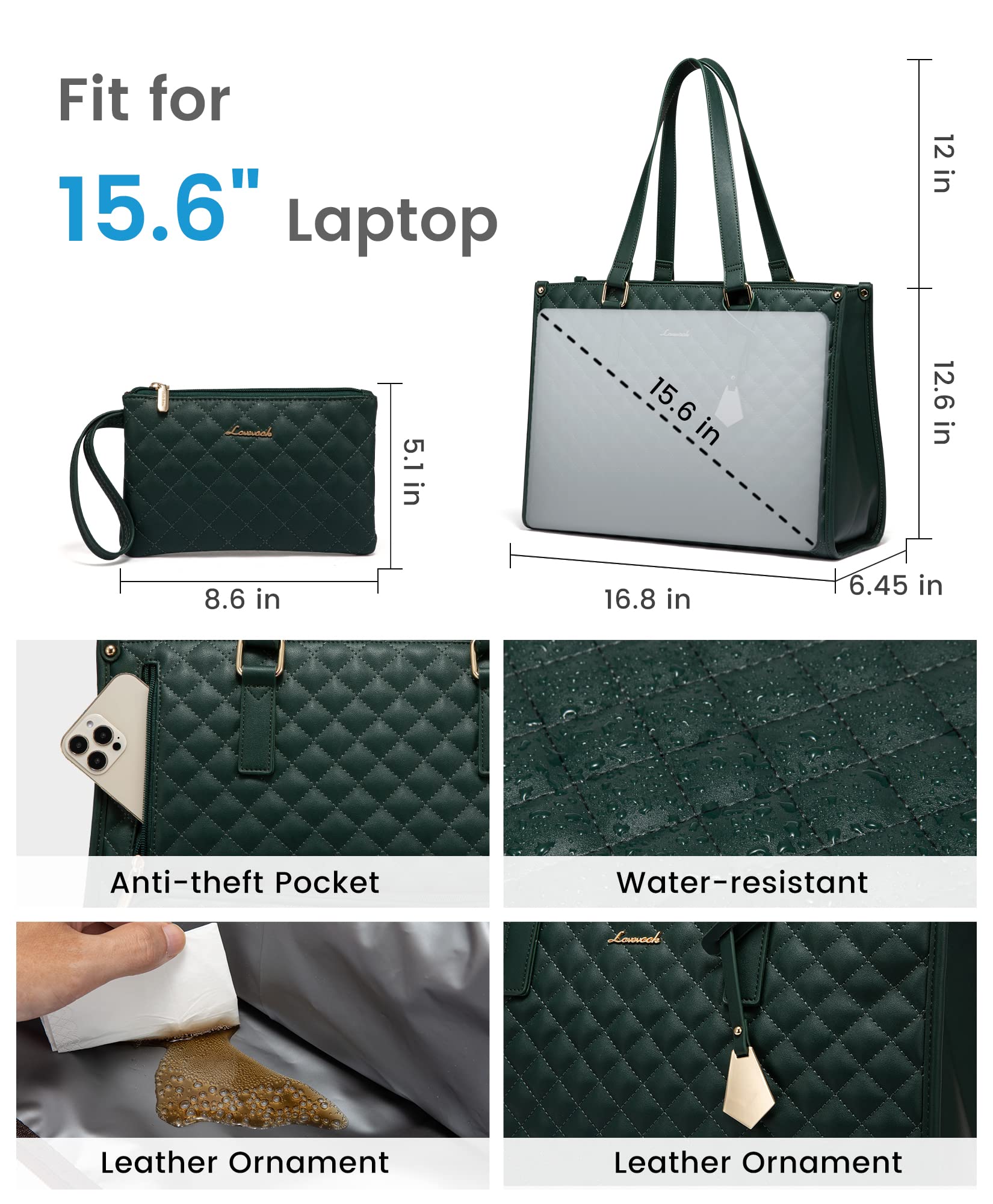 LOVEVOOK bolso portátil dos-en-uno protege comida y ofrece versatilidad