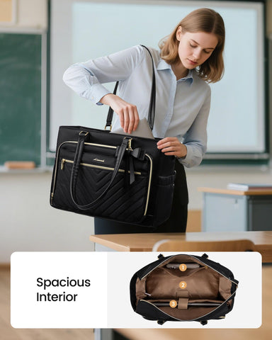 LOVEVOOK 17 bolsillos ofrecen organización óptima para accesorios