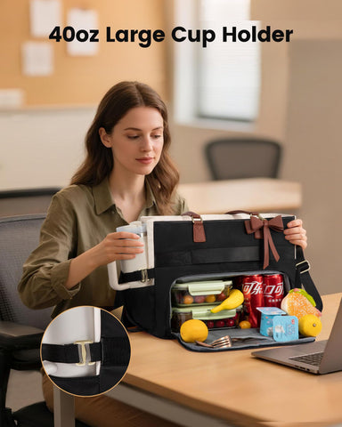 LOVEVOOK bolsa diseño cuadrado acolchado: estilo sobrio y confortable para el trabajo