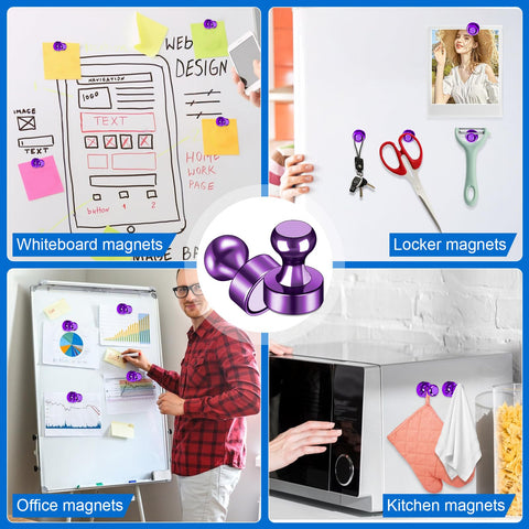 Imán LOVIMAG para pizarra, compacto y decorativo para notas rápidas.