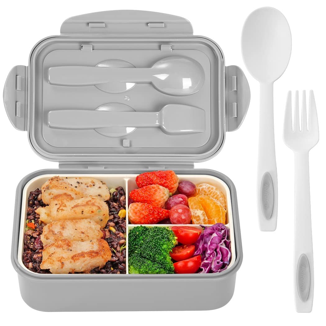LOVINA 1100ml almuerzo portátil, ideal para llevar comida saludable fuera de casa.