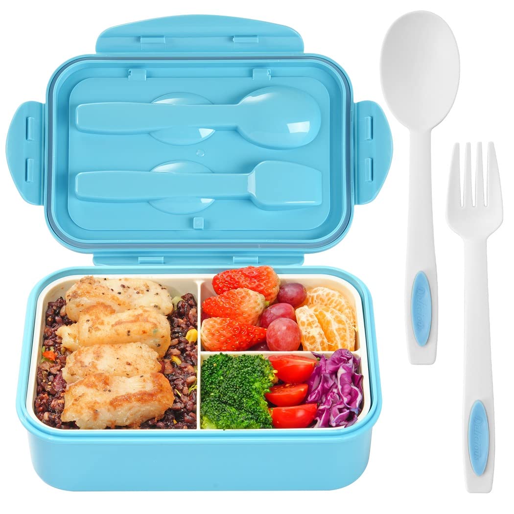 LOVINA Bento adulto-1100ml: gran capacidad para comidas fuera de casa.