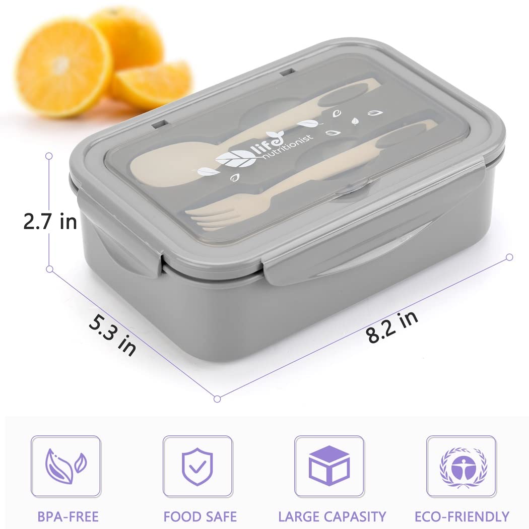 LOVINA bento apto microondas para recalentar comidas rápidamente.