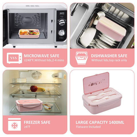LOVINA bento libre de BPA para alimentos seguros.