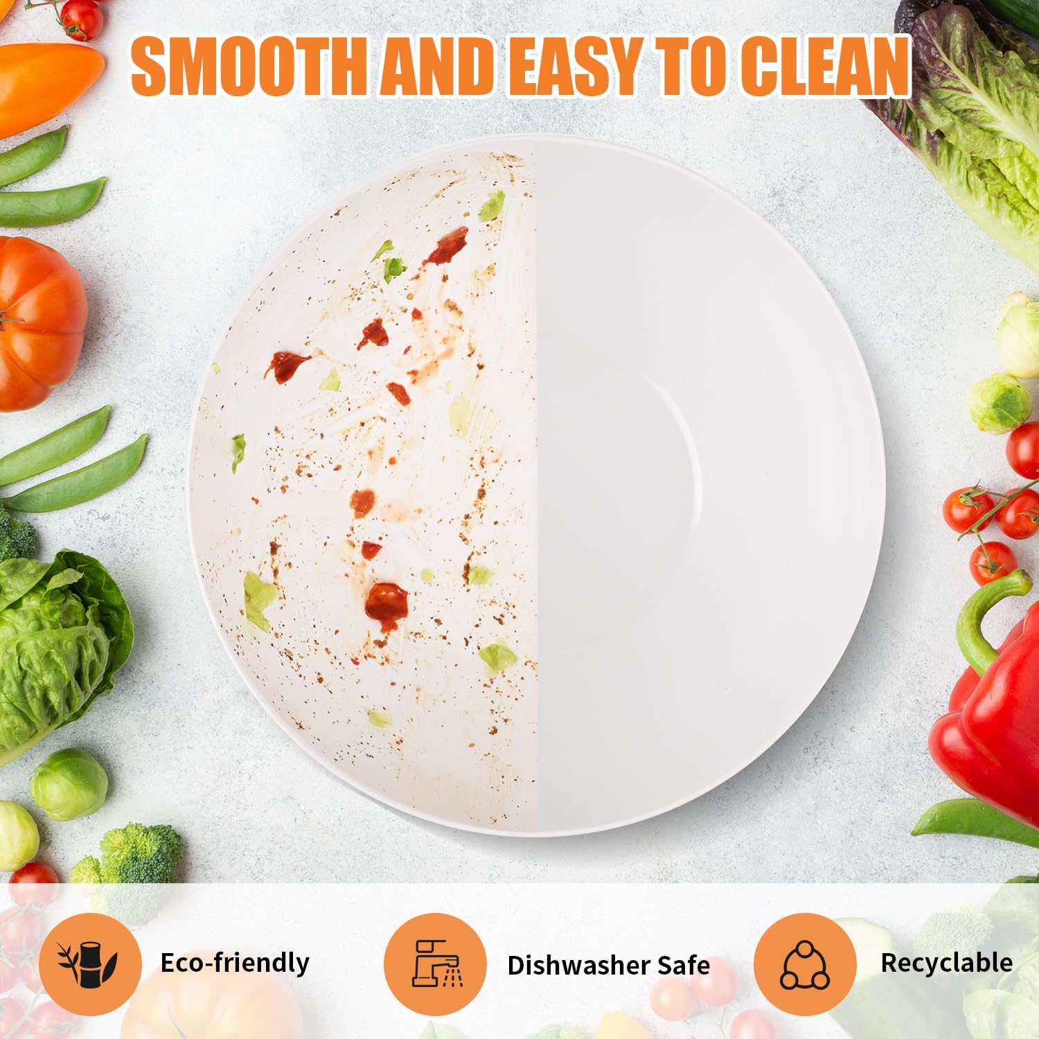 LOVYANXUE ensaladera amplia en cocina, ideal para ensaladas y frutas