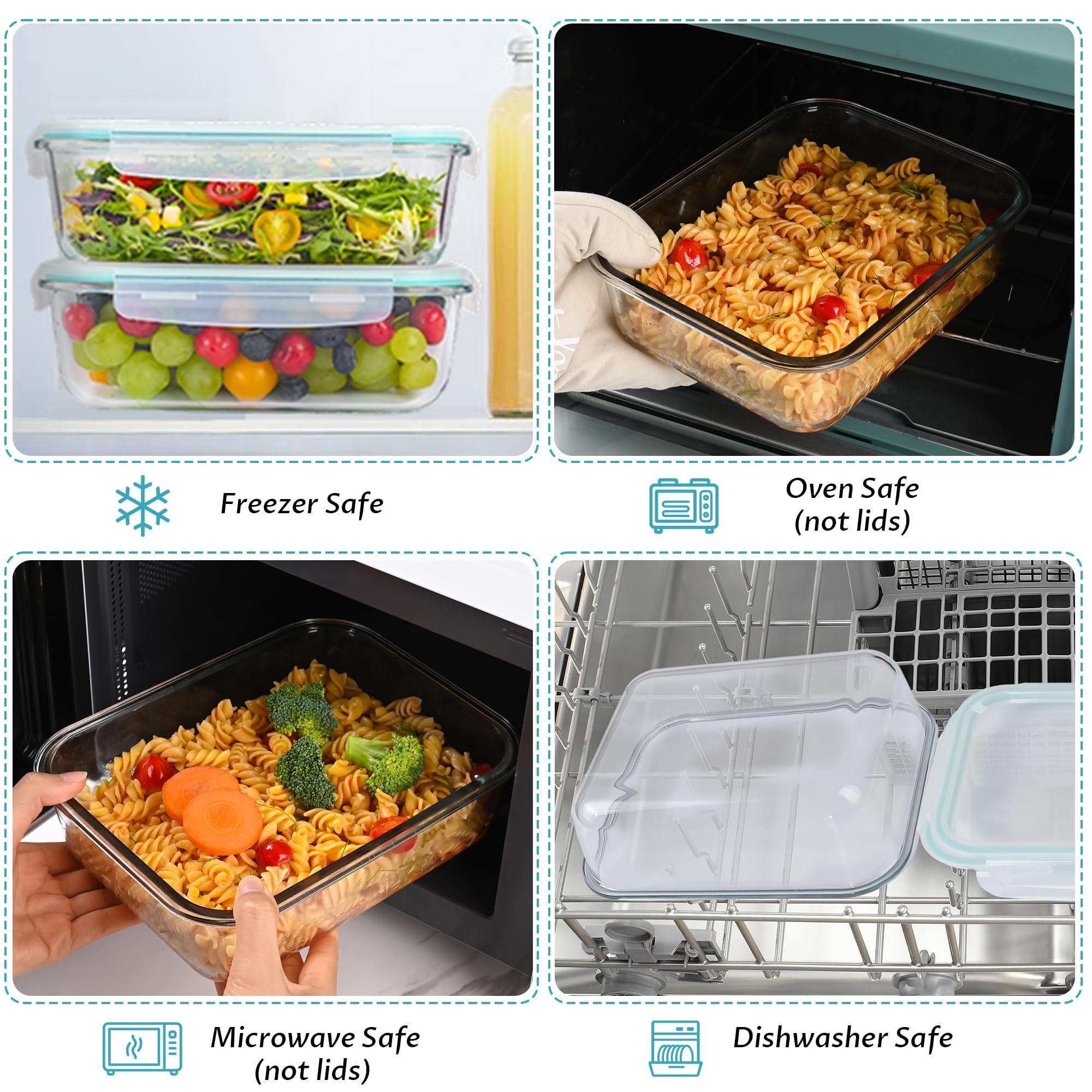 LOVYANXUE uso multifuncional para comidas preparadas, almuerzos y salidas.