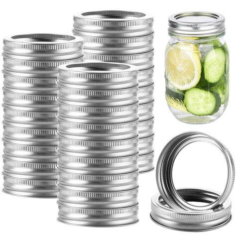 Anillo LOYORTY para tarro Mason, boca regular, 70 mm, cierre práctico para conservar alimentos.