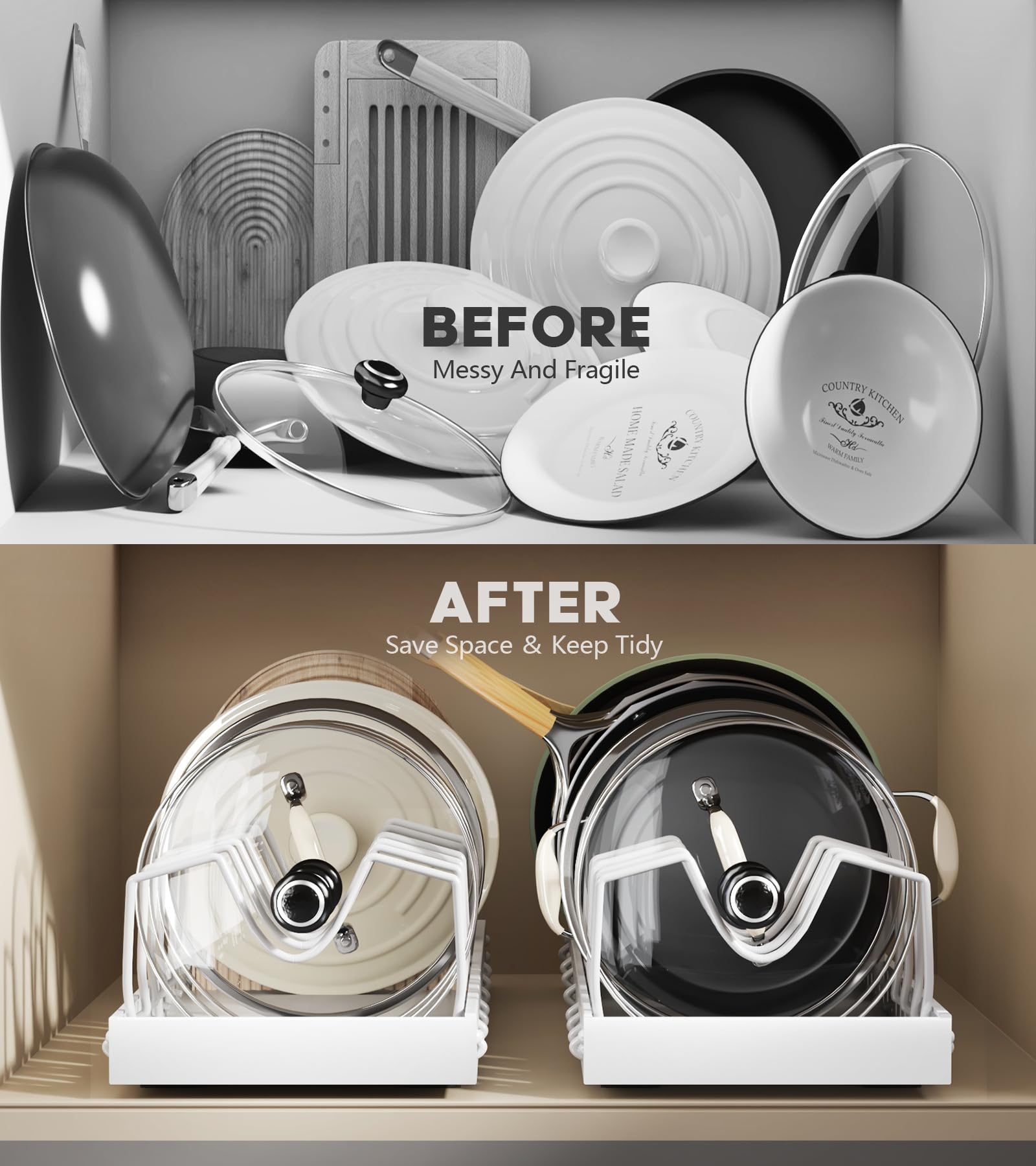 Lozovin espacio de cocina optimizado para muebles y gabinetes.