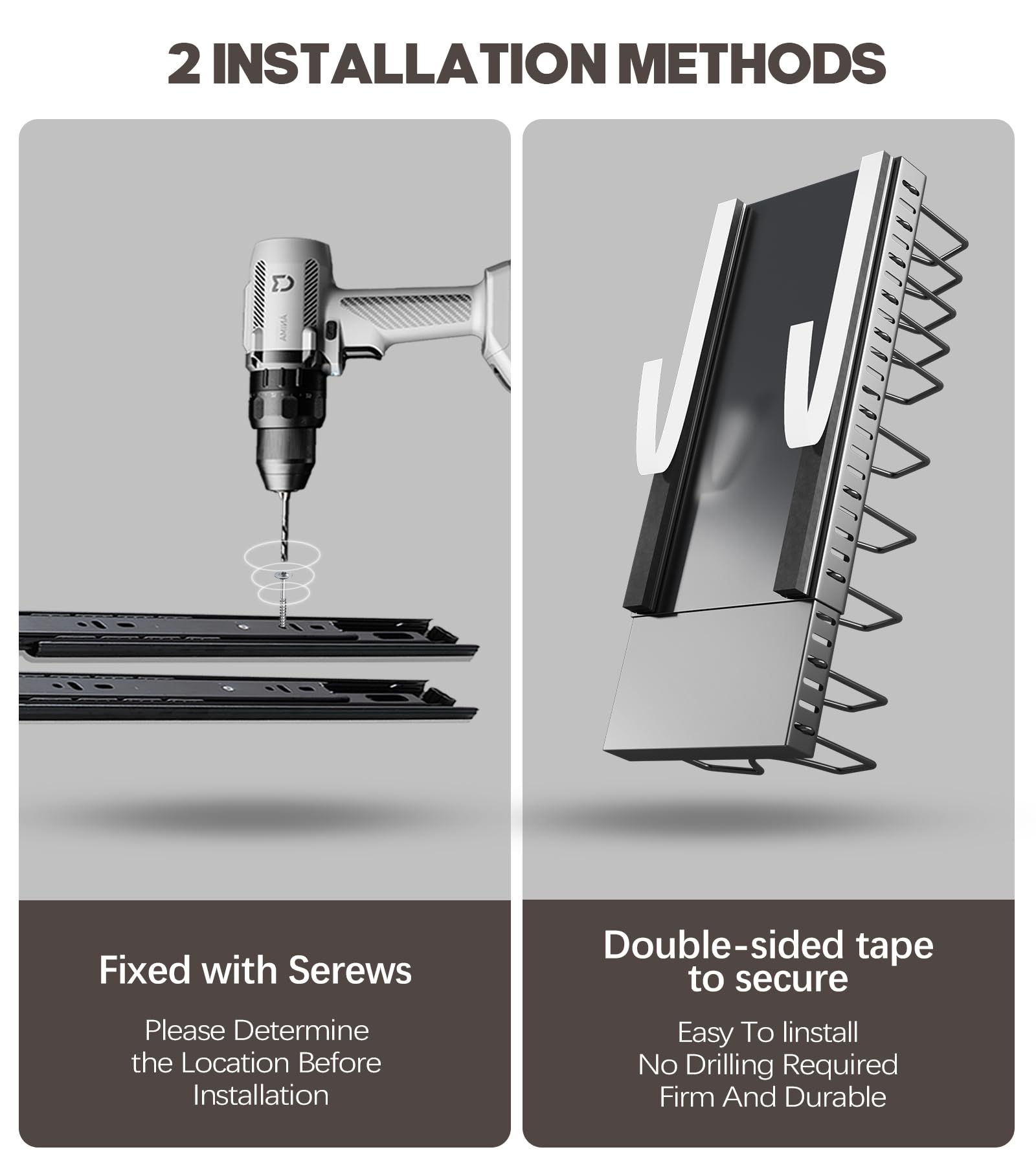 Lozovin Estructura Estable: soporte resistente para utensilios pesados.