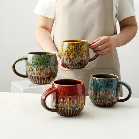 lpylxingyan taza cafe 20 onzas, manija confort ergonómica para agarre seguro.