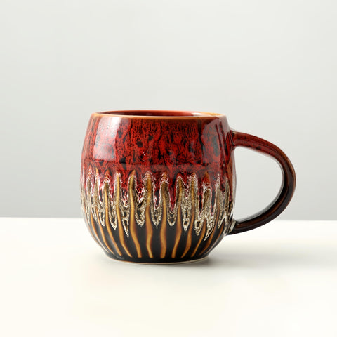 lpylxingyan taza ceramica apta microondas para calentamiento rápido.