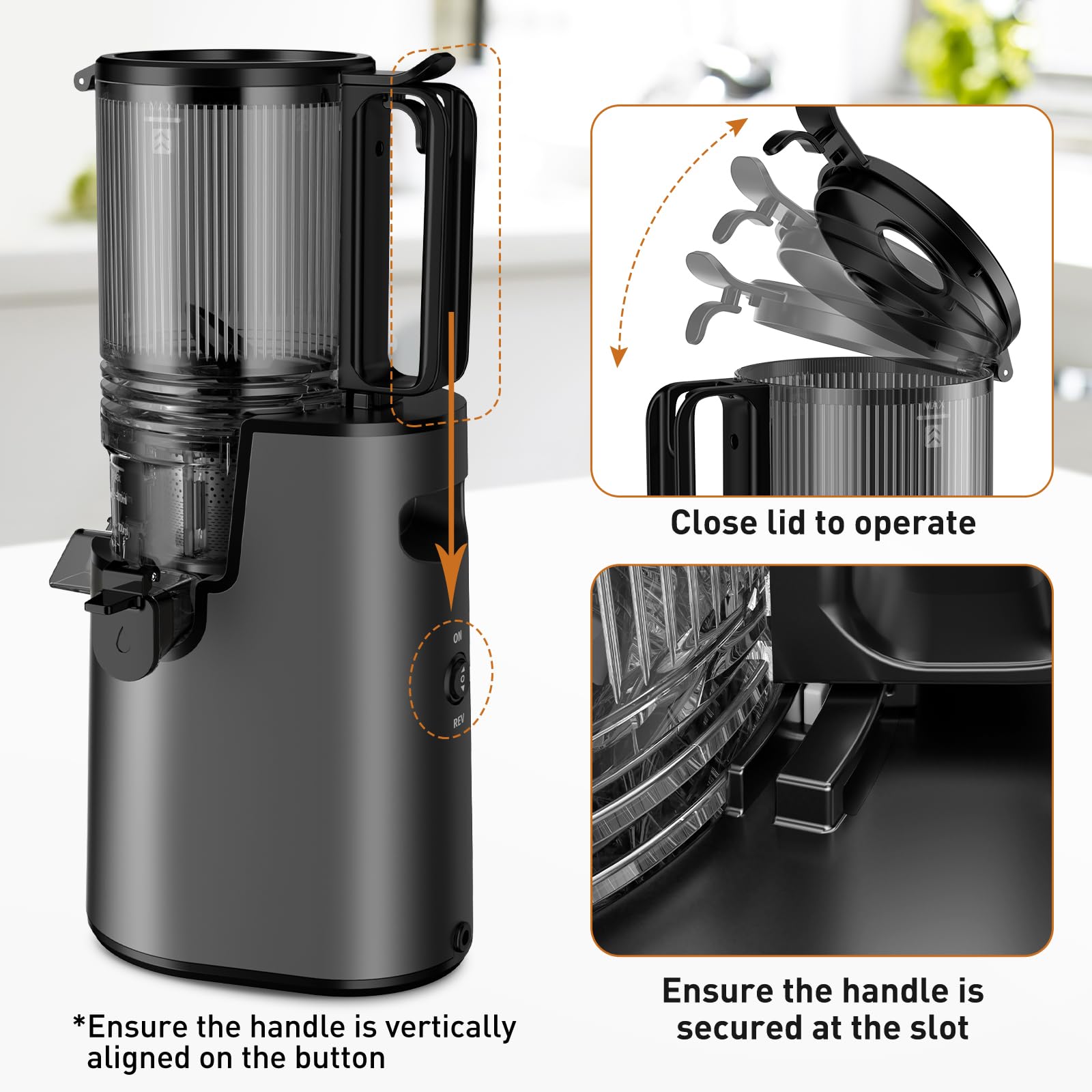 LQZ Diseño negro elegante para cocinas modernas
