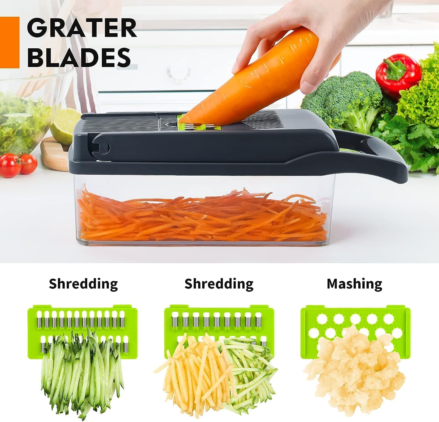 LSLCQW pelador de verduras para pelado rápido y uniforme.