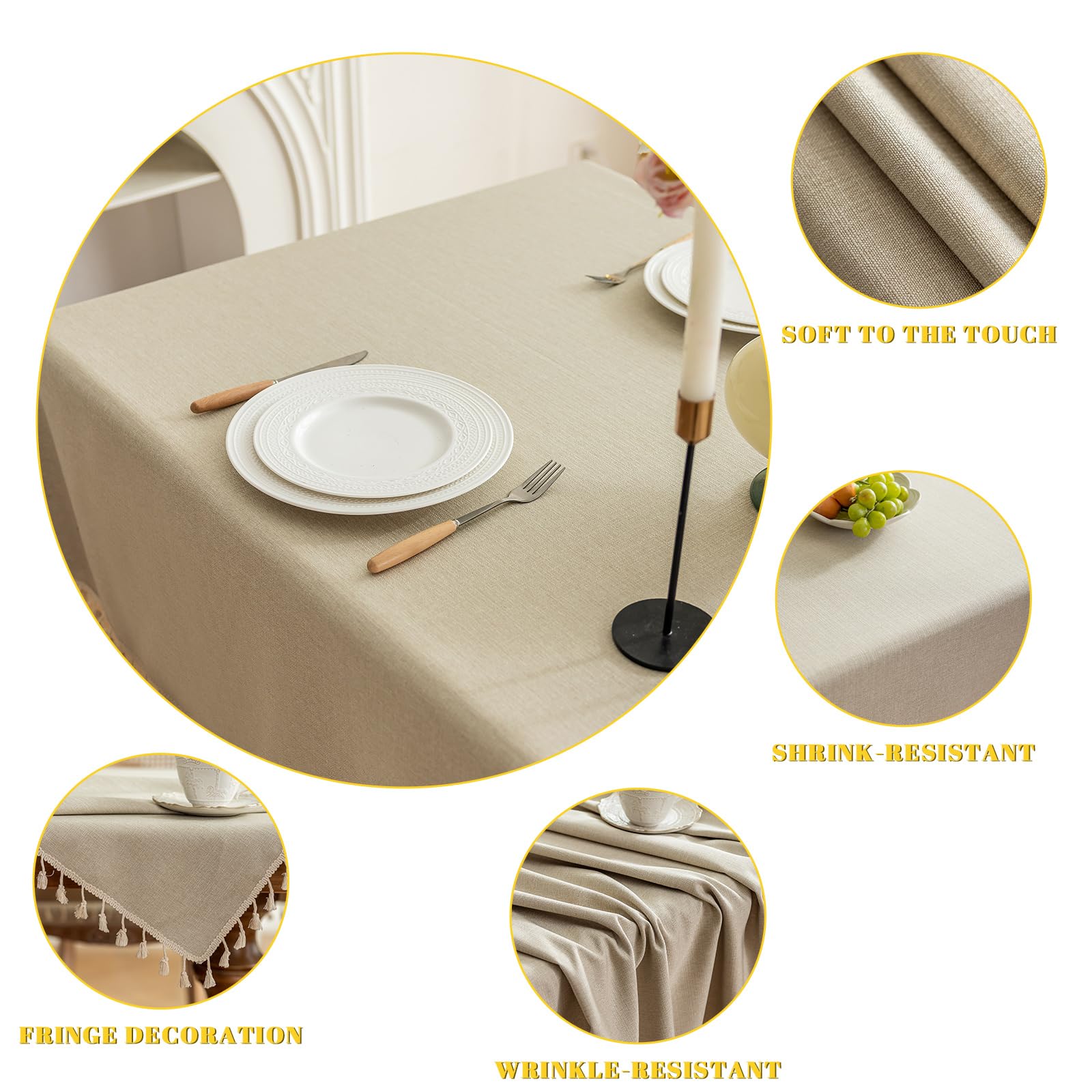 Mantel LSYMJ 55x120 pulgadas para mesas estándares