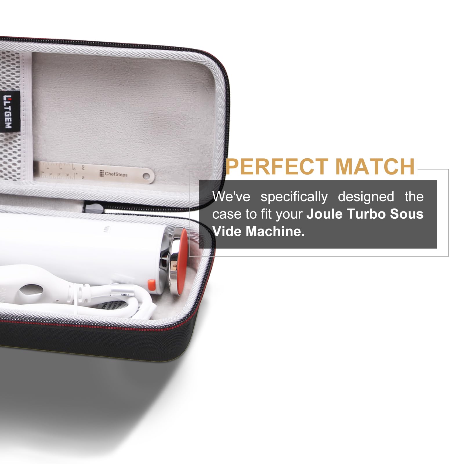 LTGEM interior acolchado de terciopelo para Breville Joule, protege frente a golpes