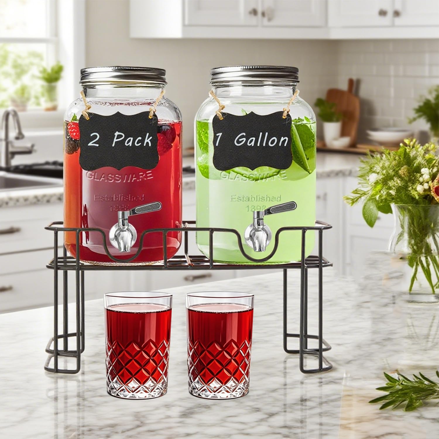 Ltzmcmy infusor-fruta-dispensador-kombucha, opción refrescante para bebidas fermentadas.