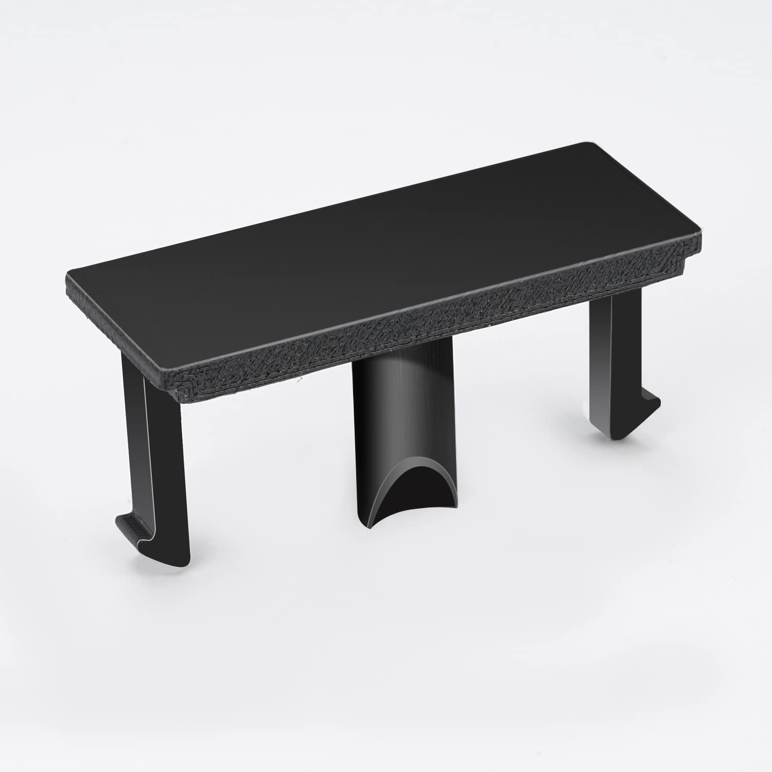 Luaatt Panel rectangular negro, repuesto estable para microondas KitchenAid.