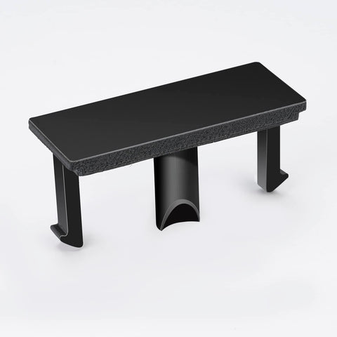 Luaatt Panel rectangular negro, repuesto estable para microondas KitchenAid.