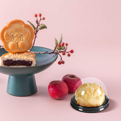 Lubsmuns contenedor mini cupcake transportable, seguridad e higiene en porciones