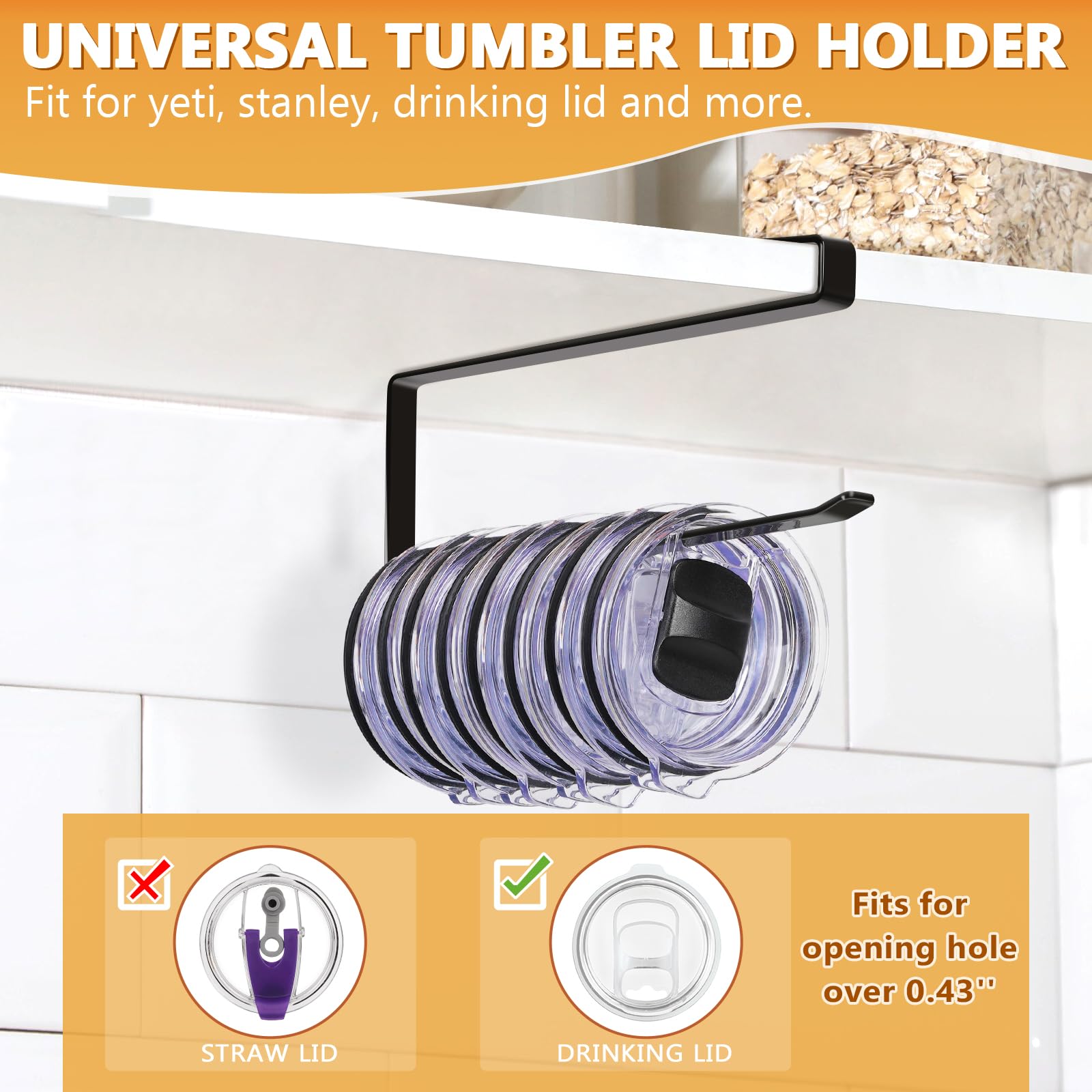 Uso multiusos para tapas y toallas de papel en la cocina con Lucasden.