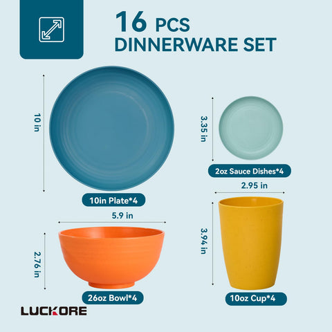 Luckore cuenco de 26 oz, perfecto para sopa y cereal