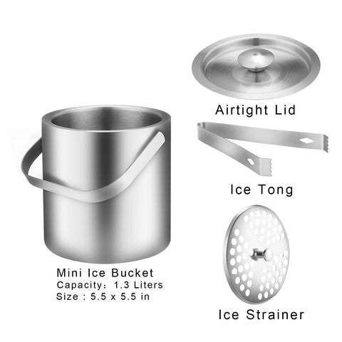 Pala para hielo incluida para servir con higiene y comodidad.