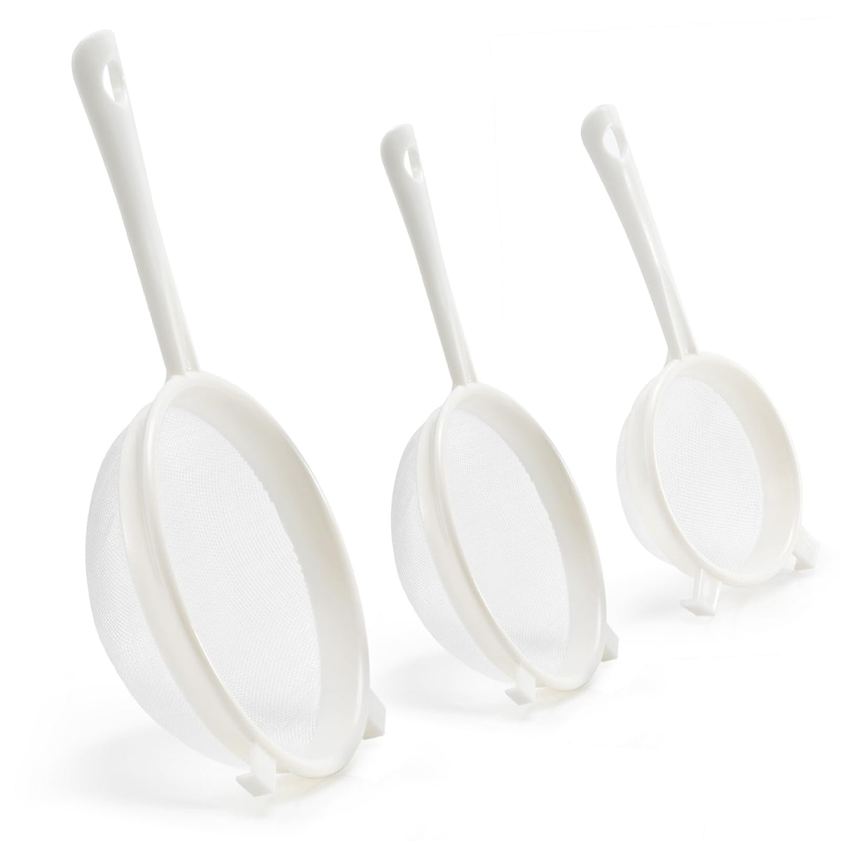 Luckyiren Kefir Set tres tamaños: coladores para kefir y quinoa, uso diario seguro.