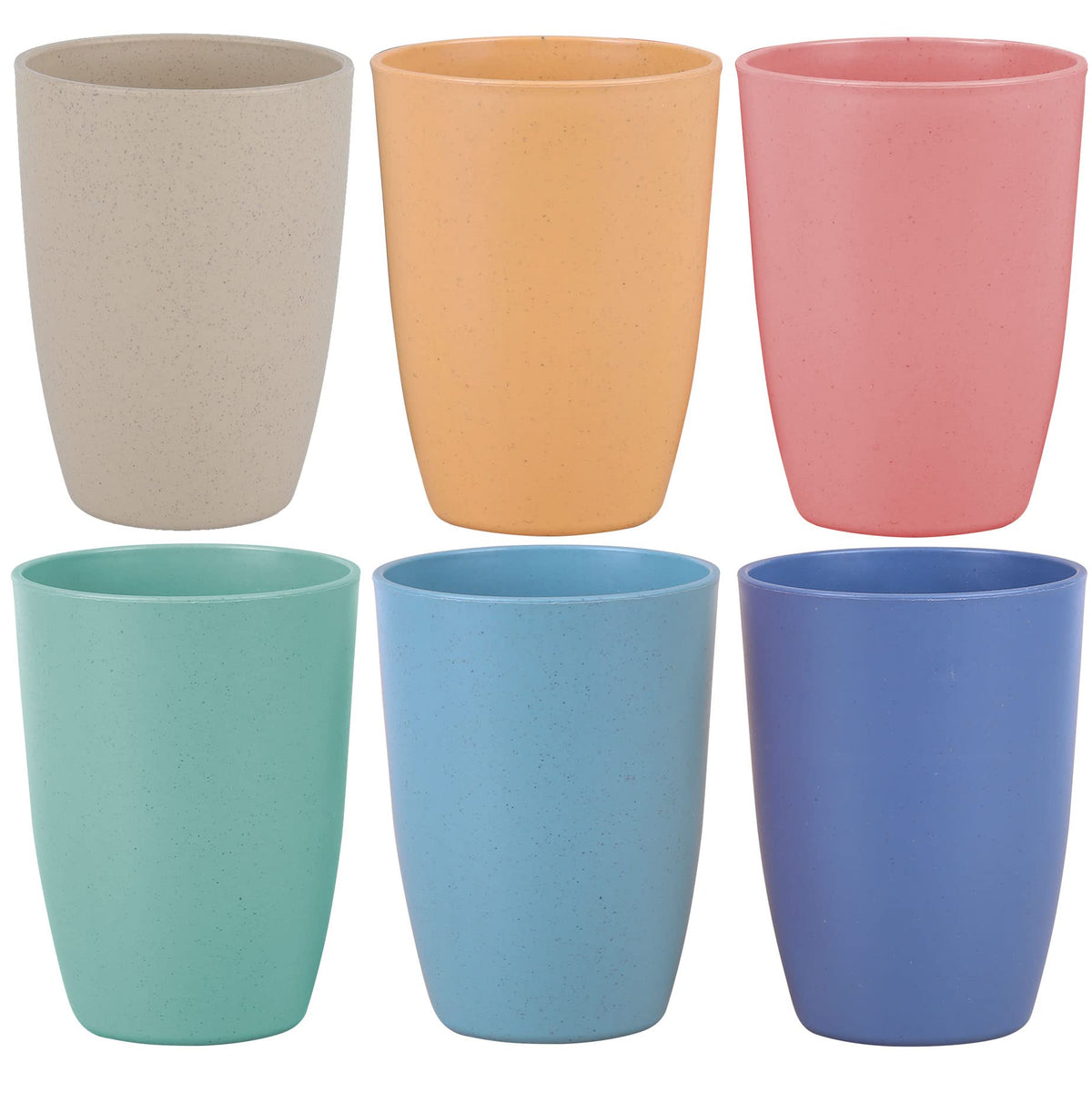 Taza LuckyZone de trigo 12oz resistente para uso diario.
