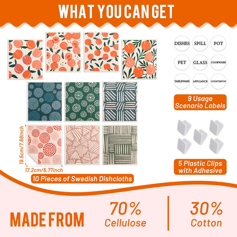 Diseños estampados Lucomb para decorar la cocina.