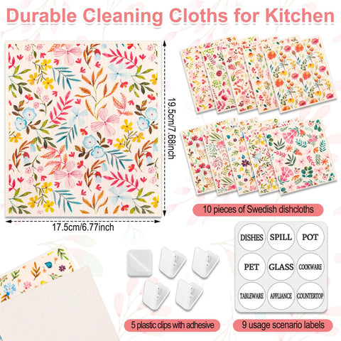 Paño sueco Lucomb de absorción alta para líquidos y derrames.
