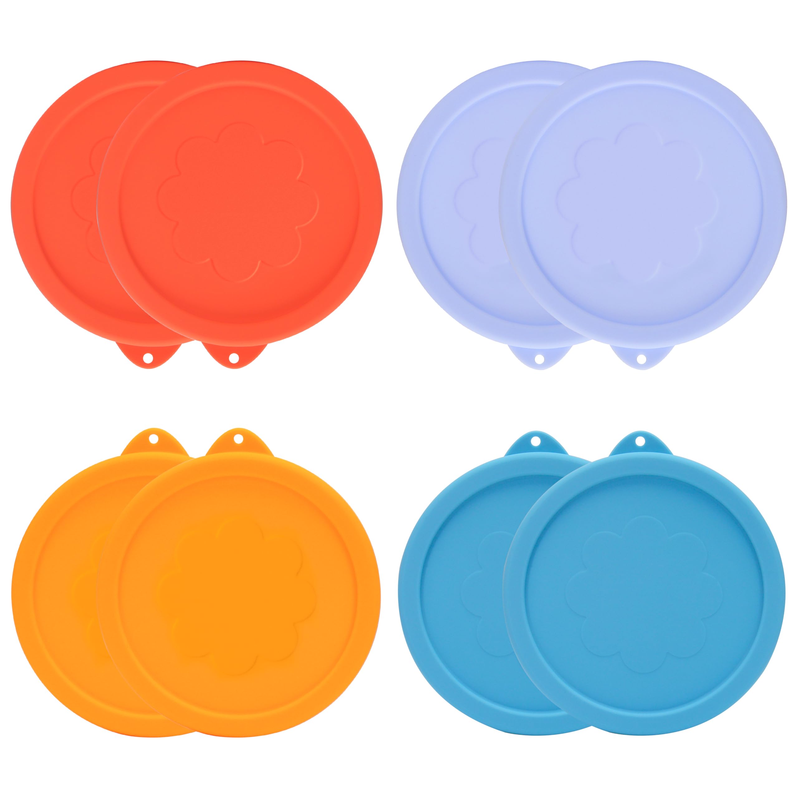 LUVCOSY Tapas de silicona para Pyrex de 2 tazas, ajuste hermético para almacenamiento seguro.