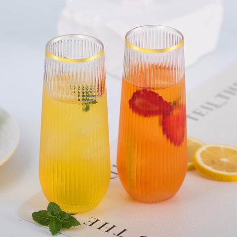 Copas apilables de Lueumxc para ahorro de espacio y transporte.