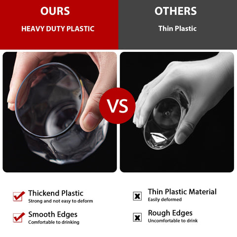 Copa inquebrantable de Lueumxc, reutilizable para reuniones al aire libre